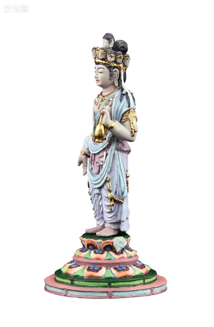 海洋堂手办系列 miniQ 007 十一面观音 - 图片
